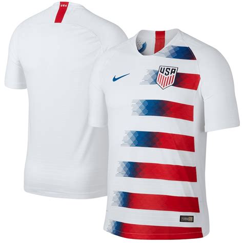 USMNT Nike 2018 Home Authentic Vapor Match Blank Jersey